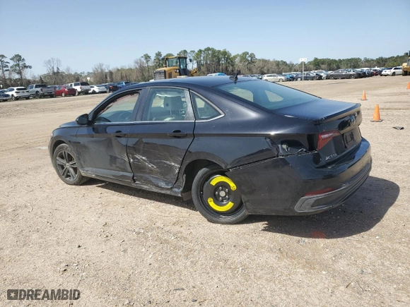 2022 Volkswagen Jetta SE with VIN 3VW7M7BU1NM019895, listed as a Copart auction lot 47289385 with 40,504 mi miles and Salvage Title. Bid and sale history available at carsss.com. Image 2.