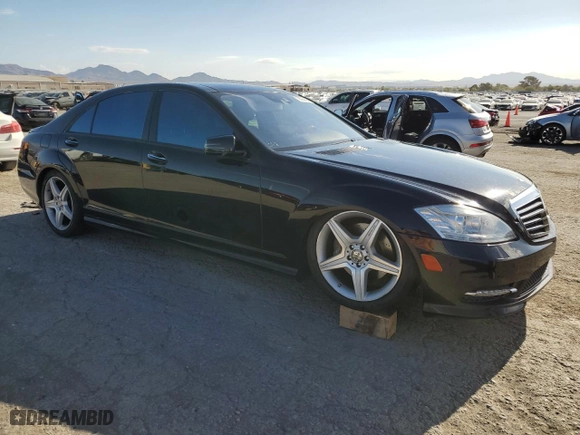 2011 Mercedes-Benz S-Class S 550 with VIN WDDNG8GB9BA362922, listed as a Copart auction lot 68064404 with 98,859 mi miles and Salvage Title. Bid and sale history available at carsss.com. Image 4.