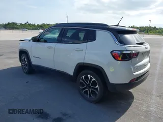 2023 Jeep Compass (RED) Edition with VIN 3C4NJDCN8PT565904, listed as a IAAI auction lot 42082855 with 39,921 mi miles and . Bid and sale history available at carsss.com. Image 3.