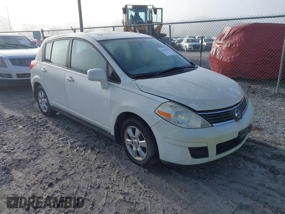 2009 Nissan Versa 1.8 SL with VIN 3N1BC13E09L421457, listed as a IAAI auction lot 41865283 with 195,313 mi miles. Bid and sale history available at carsss.com. Image 1.