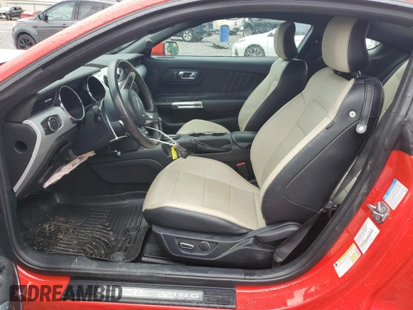 2015 Ford Mustang GT with VIN 1FA6P8CF3F5374219, listed as a Copart auction lot 61490675 with 51,622 mi miles and Salvage title. Bid and sale history available at DreamBid. Image 7.
