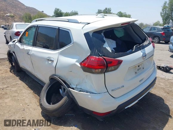 2017 Nissan Rogue SV with VIN KNMAT2MT4HP514495, listed as a IAAI auction lot 42554376 with Not provided miles and . Bid and sale history available at DreamBid. Image 3.