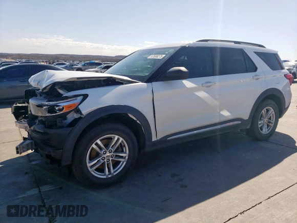 2020 Ford Explorer XLT with VIN 1FMSK7DH1LGA14153, listed as a Copart auction lot 47699275 with 100,555 mi miles and Salvage Title. Bid and sale history available at DreamBid. Image 1.