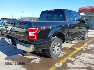 2019 Ford F-150 XL with VIN 1FTEW1E55KFB03252, listed as a IAAI auction lot 41264427 with 39,882 mi miles. Bid and sale history available at carsss.com. Image 4.