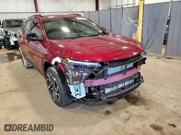 2024 Chevrolet Trax 2RS with VIN KL77LJE2XRC096654, listed as a Copart auction lot 51142385 with 3,648 mi miles and Salvage Title. Bid and sale history available at DreamBid. Image 14.