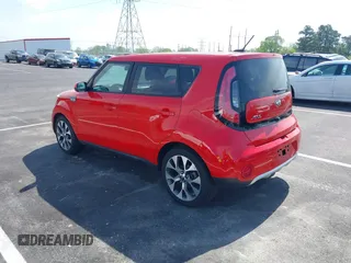 2017 Kia Soul + with VIN KNDJP3A56H7417587, listed as a IAAI auction lot 42032944 with 136,009 mi miles. Bid and sale history available at carsss.com. Image 3.