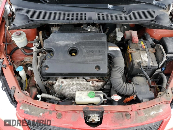 2009 Suzuki SX4 Touring AWD with VIN JS2YB417796200082, listed as a Copart auction lot 75538664 with 378,063 mi miles and Clean Title. Bid and sale history available at DreamBid. Image 11.