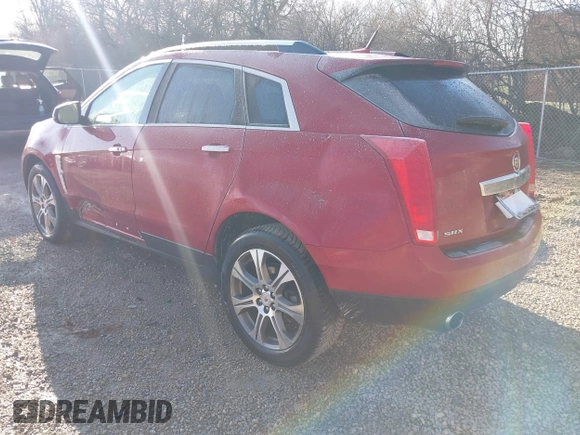 2012 Cadillac SRX Performance Collection with VIN 3GYFNBE39CS608696, listed as a IAAI auction lot 41845068 with 167,676 mi miles. Bid and sale history available at carsss.com. Image 3.