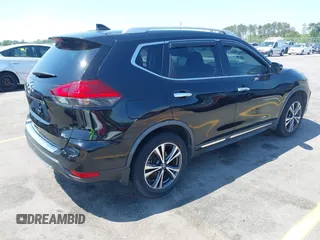 2017 Nissan Rogue SL with VIN JN8AT2MT4HW407893, listed as a IAAI auction lot 41975454 with 105,284 mi miles and . Bid and sale history available at DreamBid. Image 4.