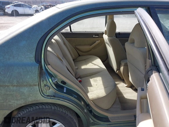2003 Honda Civic LX with VIN 1HGES16593L019661, listed as a IAAI auction lot 41760926 with 40,230 mi miles and . Bid and sale history available at DreamBid. Image 8.