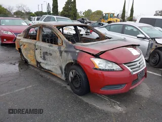 2015 Nissan Sentra SV z VIN 3N1AB7AP3FY258338, wystawiony jako IAAI lot #41749090 z przebiegiem Nie podano mil oraz . Historia ofert i sprzedaży dostępna na DreamBid. Obrazek 1.