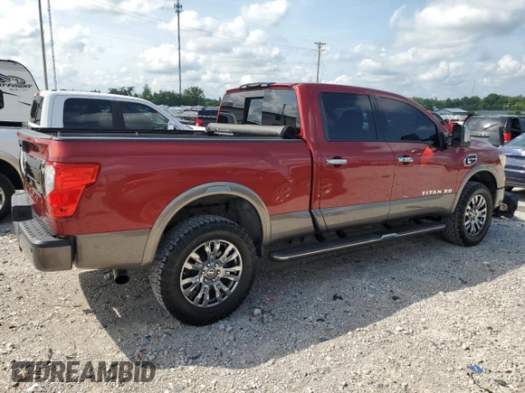 2016 Nissan Titan Pro-4X z VIN 1N6BA1F49GN500013, wystawiony jako Copart lot #67043695 z przebiegiem 93 034 mil mil oraz Nie do naprawy • Non repairable. Historia ofert i sprzedaży dostępna na DreamBid. Obrazek 3.