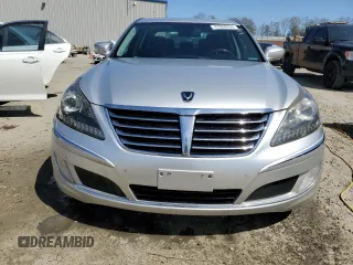 2013 Hyundai Equus Signature z VIN KMHGH4JH0DU060356, wystawiony jako Copart lot #47868434 z przebiegiem 152 903 mil mil oraz Szkody całkowita. Historia ofert i sprzedaży dostępna na DreamBid. Obrazek 5.