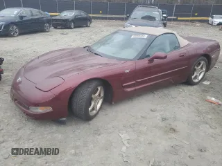 2003 Chevrolet Corvette with VIN 1G1YY32G535127480, listed as a Copart auction lot 83998584 with 0 mi miles and Salvage Title. Bid and sale history available at carsss.com. Image 1.