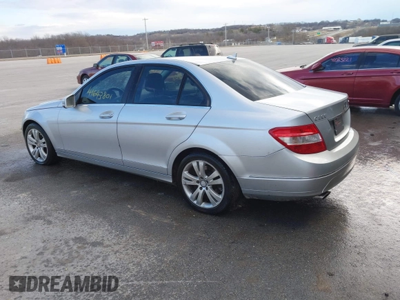 2011 Mercedes-Benz C-Class C 300 Sport with VIN WDDGF8BB1BR167613, listed as a IAAI auction lot 41643801 with 197,454 mi miles. Bid and sale history available at carsss.com. Image 3.