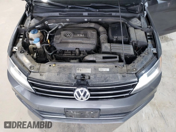 2015 Volkswagen Jetta SE с VIN 3VWD17AJ4FM325204, выставлен на аукционе Copart как лот 59141575 с пробегом Не указан миль и Списание • Salvage title. История ставок и продаж доступна на DreamBid. Изображение 11.