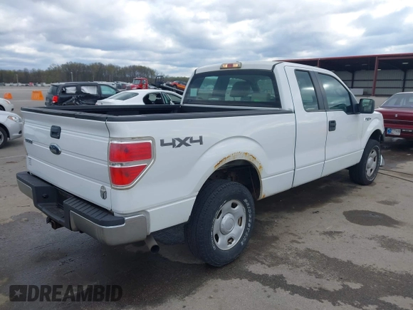 2009 Ford F-150 XL with VIN 1FTPX14V29FA78604, listed as a IAAI auction lot 41996930 with 250,408 mi miles and . Bid and sale history available at DreamBid. Image 4.