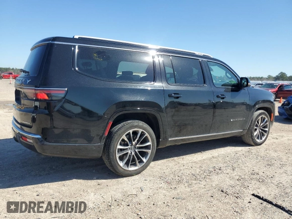 2023 Jeep Grand Wagoneer with VIN 1C4SJRDP7PS503265, listed as a Copart auction lot 47933515 with 20,091 mi miles and Salvage title. Bid and sale history available at DreamBid. Image 3.