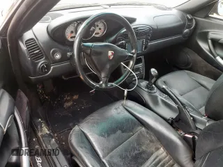 2002 Porsche Boxster S with VIN WP0CB29862U662253, listed as a Copart auction lot 63684845 with 115,500 mi miles and Salvage title. Bid and sale history available at DreamBid. Image 8.