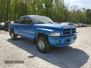 1999 Dodge 1500 with VIN 3B7HF13Z1XM598804, listed as a Copart auction lot 54130045 with 191,166 mi miles and Salvage Title. Bid and sale history available at DreamBid. Image 4.