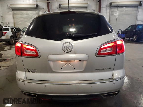 2014 Buick Enclave Convenience with VIN 5GAKRAKD1EJ190558, listed as a Copart auction lot 88261145 with 171,442 mi miles and Salvage Title. Bid and sale history available at carsss.com. Image 6.