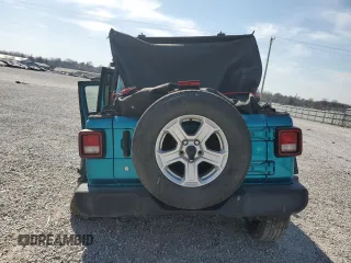 2020 Jeep Wrangler Unlimited Sport S with VIN 1C4HJXDN9LW232595, listed as a Copart auction lot 48802085 with Not provided miles and Non repairable. Bid and sale history available at DreamBid. Image 6.