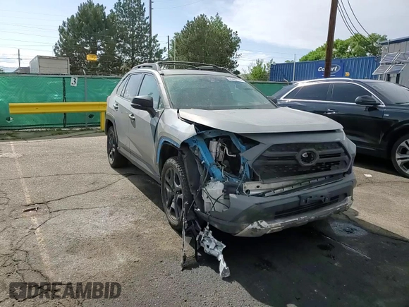 2019 Toyota RAV4 Adventure with VIN 2T3J1RFV1KW032138, listed as a Copart auction lot 61402715 with 140,355 mi miles and Salvage title. Bid and sale history available at DreamBid. Image 10.