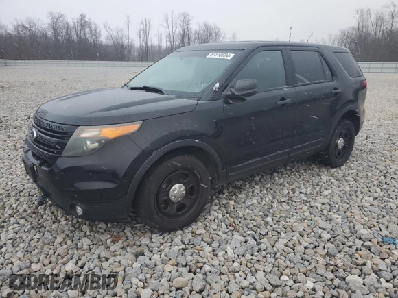 2014 Ford Utility Police Interceptor with VIN 1FM5K8AR5EGC60965, listed as a Copart auction lot 81810604 with 171,942 mi miles and Clean Title. Bid and sale history available at carsss.com. Image 1.