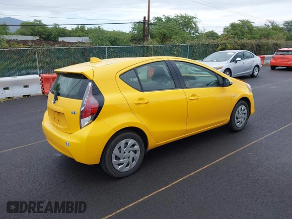 2016 Toyota Prius One with VIN JTDKDTB34G1124184, listed as a IAAI auction lot 41809631 with 97,895 mi miles and . Bid and sale history available at DreamBid. Image 4.