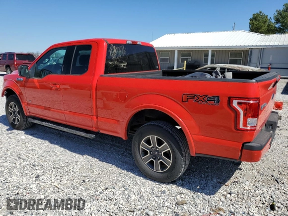 2017 Ford F-150 XL with VIN 1FTEX1EP0HKC31624, listed as a Copart auction lot 49721285 with 118,343 mi miles and Salvage Title. Bid and sale history available at carsss.com. Image 2.