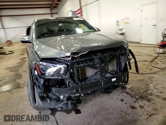 2022 Mercedes-Benz GLE 450 with VIN 4JGFB5KB3NA601982, listed as a Copart auction lot 46053525 with 32,653 mi miles and Salvage title. Bid and sale history available at DreamBid. Image 14.