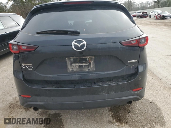 2023 Mazda CX-5 2.5 S Preferred Package with VIN JM3KFBCM8P0169220, listed as a Copart auction lot 46641195 with 0 mi miles and Salvage Title. Bid and sale history available at carsss.com. Image 6.