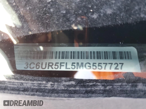 2024 Ram 2500 Laramie with VIN 3C6UR5FL8RG239527, listed as a Copart auction lot 45367605 with 84,902 mi miles and Salvage title. Bid and sale history available at DreamBid. Image 12.
