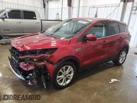 2017 Ford Escape SE with VIN 1FMCU9GD2HUE08823, listed as a Copart auction lot 48358225 with 83,245 mi miles and Clean Title. Bid and sale history available at DreamBid. Image 1.