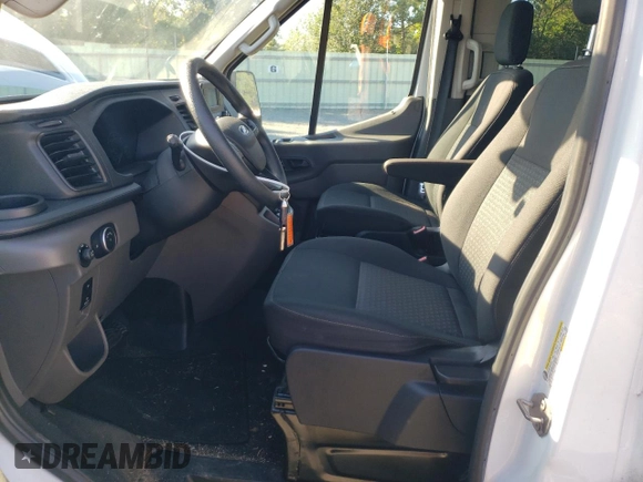 2021 Ford Transit Passenger XL with VIN 1FBAX2C84MKA04547, listed as a Copart auction lot 72682074 with 87,077 mi miles and Salvage Title. Bid and sale history available at DreamBid. Image 7.