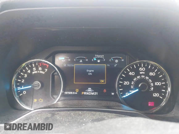 2015 Ford F-150 XLT с VIN 1FTEW1EG3FFA23861, выставлен на аукционе IAAI как лот 42430906 с пробегом 167 029 миль миль и . История ставок и продаж доступна на DreamBid. Изображение 7.
