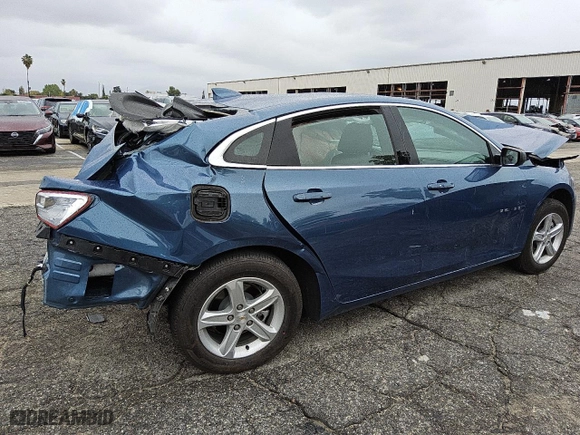 2024 Chevrolet Malibu LT with VIN 1G1ZD5STXRF250896, listed as a Copart auction lot 48198565 with 0 mi miles and Salvage Title. Bid and sale history available at carsss.com. Image 2.