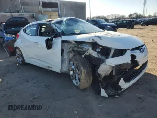 2012 Hyundai Veloster w/Gray Int with VIN KMHTC6AD2CU074277, listed as a Copart auction lot 44045205 with 180,489 mi miles and Salvage title. Bid and sale history available at DreamBid. Image 4.