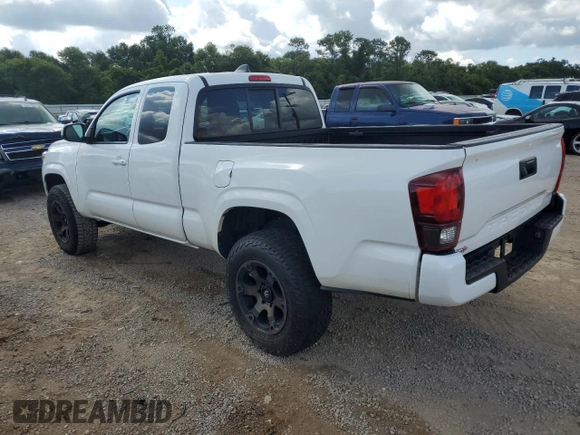 2021 Toyota Tacoma SR with VIN 3TYRX5GN2MT032229, listed as a Copart auction lot 59392875 with 28,281 mi miles and Salvage title. Bid and sale history available at DreamBid. Image 2.