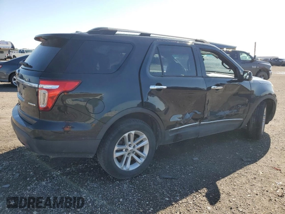 2014 Ford Explorer XLT with VIN 1FM5K7D83EGB35542, listed as a Copart auction lot 52088705 with 163,061 mi miles and Salvage title. Bid and sale history available at DreamBid. Image 3.