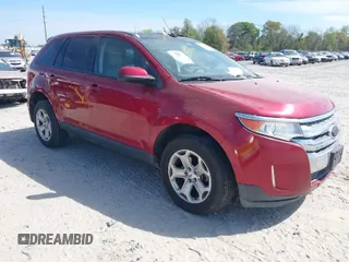 2013 Ford Edge SEL with VIN 2FMDK4JC6DBC75755, listed as a IAAI auction lot 41909150 with 168,491 mi miles. Bid and sale history available at carsss.com. Image 1.
