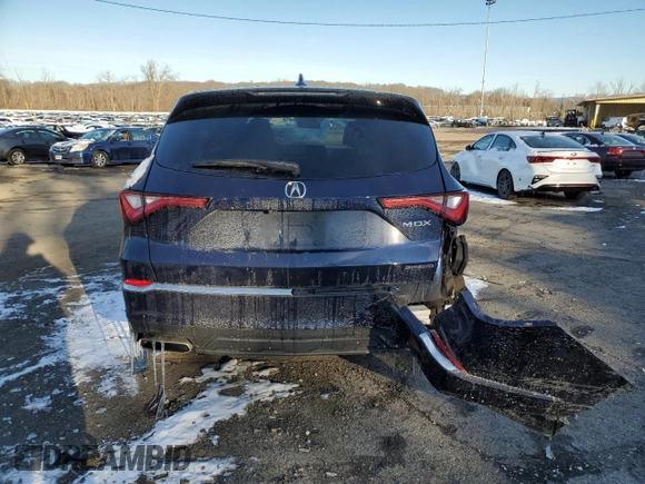 2023 Acura MDX w/Technology Package with VIN 5J8YE1H40PL031051, listed as a Copart auction lot 84453324 with 42,138 mi miles and Salvage Title. Bid and sale history available at carsss.com. Image 6.