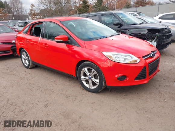 2013 Ford Focus SE with VIN 1FADP3F22DL130976, listed as a IAAI auction lot 41683480 with 112,166 mi miles. Bid and sale history available at carsss.com. Image 1.