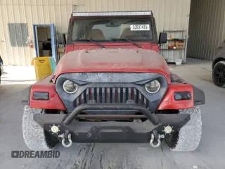 1997 Jeep Wrangler Sport with VIN 1J4FY19S3VP489709, listed as a Copart auction lot 53937475 with 127,171 mi miles and Salvage Title. Bid and sale history available at carsss.com. Image 5.