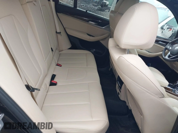 2020 BMW X3 xDrive30i with VIN 5UXTY5C09LLT34494, listed as a IAAI auction lot 41517237 with 60,052 mi miles and . Bid and sale history available at DreamBid. Image 8.