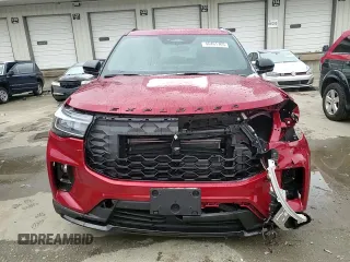 2025 Ford Explorer ST-Line with VIN 1FMUK8KH5SGA70631, listed as a Copart auction lot 46461765 with 2,129 mi miles and Salvage Title. Bid and sale history available at carsss.com. Image 11.
