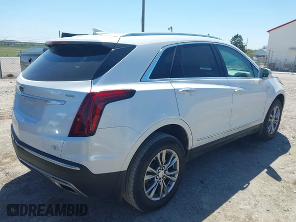 2020 Cadillac XT5 Premium Luxury AWD with VIN 1GYKNDRS8LZ233284, listed as a IAAI auction lot 42052483 with 40,258 mi miles and . Bid and sale history available at DreamBid. Image 4.
