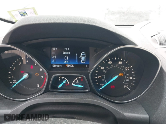 2017 Ford Escape SE with VIN 1FMCU9GD0HUC58128, listed as a IAAI auction lot 42078045 with 125,503 mi miles. Bid and sale history available at carsss.com. Image 7.