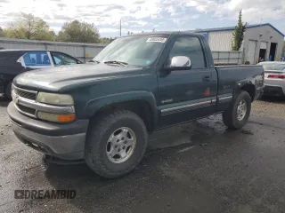 2002 Chevrolet Silverado 1500 LS with VIN 1GCEK14T32Z241592, listed as a Copart auction lot 49865495 with 326,388 mi miles and Salvage Title. Bid and sale history available at carsss.com. Image 1.