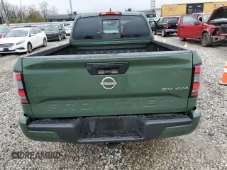 2022 Nissan Frontier SV with VIN 1N6ED1FK7NN603138, listed as a Copart auction lot 80751284 with 76,547 mi miles and Salvage Title. Bid and sale history available at carsss.com. Image 6.